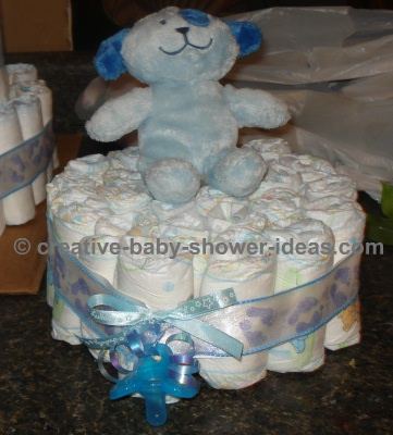 diaper cupcakes