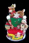 christmas reindeer diaper cake