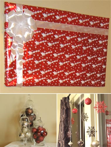 christmas baby shower decoration ideas