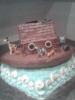 Noahs Ark Baby Shower Cake With Ocean Water
