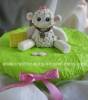 Cute Baby Lamb Cake Sitting on a Pillow