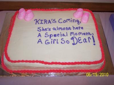 Ideas to Use for Your Baby Shower Cake Inscription