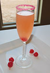 pink baby shower punch