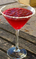 refreshing raspberry slush baby shower punch