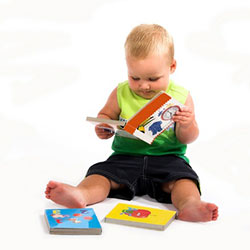 baby reading books