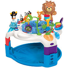 baby einstein bouncer with jungle animal toys