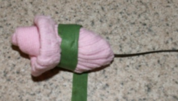 wrap your sock rose