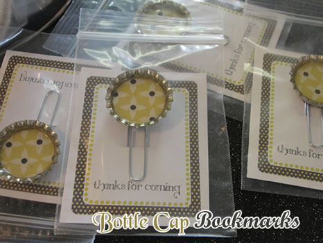 bookmark baby shower favors