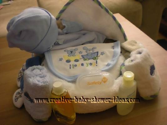 decorating ideas for a towel cupcake teddy bear and baby supplies