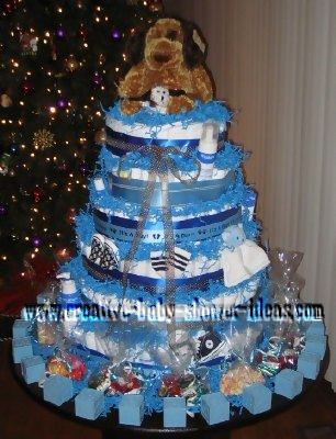  Drawwedding Cake on How To Make A Diaper Cake