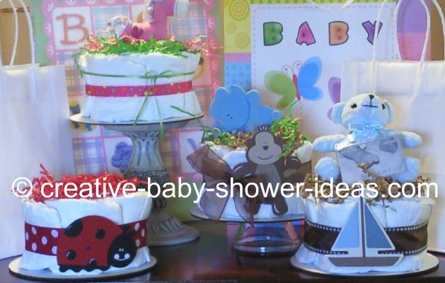 diaper cupcakes