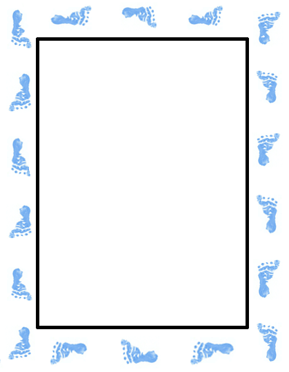 baby shower invitation, boy footprint baby invitations baby shower invitation, boy footprint baby invitations