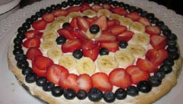 fruit pizza
