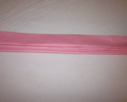 tissue paper folded completely