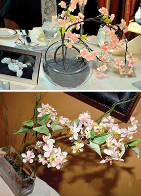 Cherry blossom baby shower theme ideas cheap