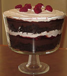 raspberry chocolate trifle