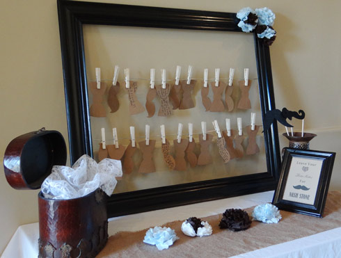 rustic baby shower