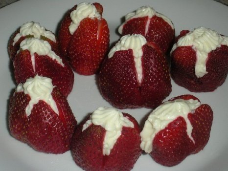 stuffed strawberries