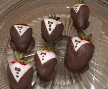 tuxedo strawberries