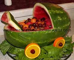 watermelon baby carriage