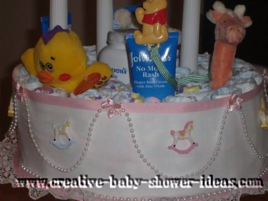 Winnie The Pooh Diaper Cake