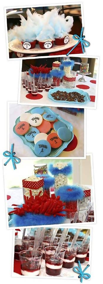 dr seuss baby shower food table