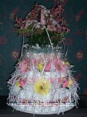 girl ballet diaper cake baby girl ballet diaper cake