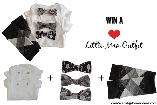 little man bowtie giftset for giveaway