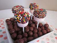 marshmallow pops