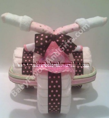 tricycle diaper cake