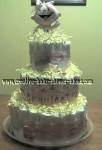 happy baby diaper cake