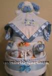 thank heavens for little boys bear diaper cake
