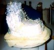 gream baby bassinet cake