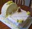 yellow flowers bassinet cake