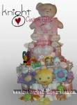 teddy bear diaper cake