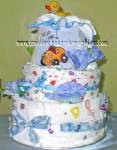 car nappy cake