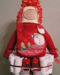 christmas diaper cake
