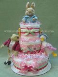mother goose stories diaper cake