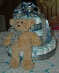 baby shower diaper cake