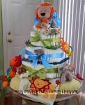 boppy lion diaper cake