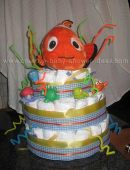finding nemo diaper cake