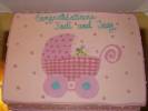 mod mom bassinet cake