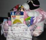 ballerina cow diaper cake