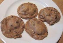 finished candy bar cookies