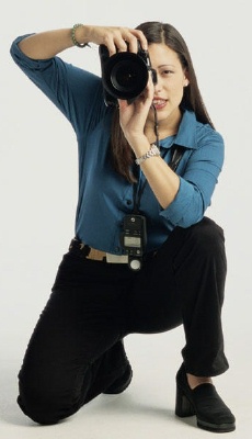 photographer looking through camera