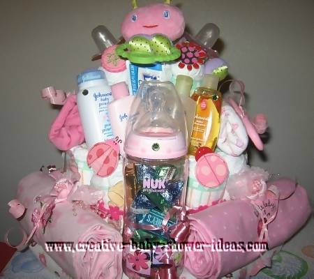 Our Diaper Cake Centerpiece Gallery- The Web's Largest!!