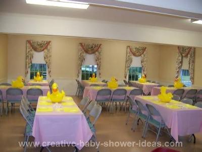 Ducky Theme Baby Shower