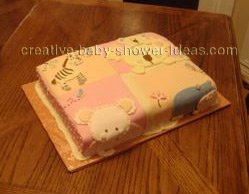 animal cakes jungle animals quilt blocks cake