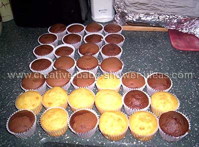 baby bootie cupcakes baby bootie cupcakes