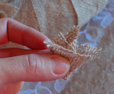 burlap baby shower wreath